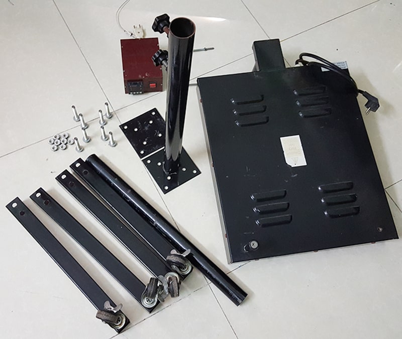 máy sấy tạm in lụa